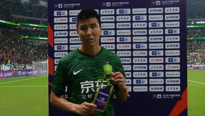 kaiyun-官方：王刚当选为国安7-0玉昆全场最佳球员，他打入一球